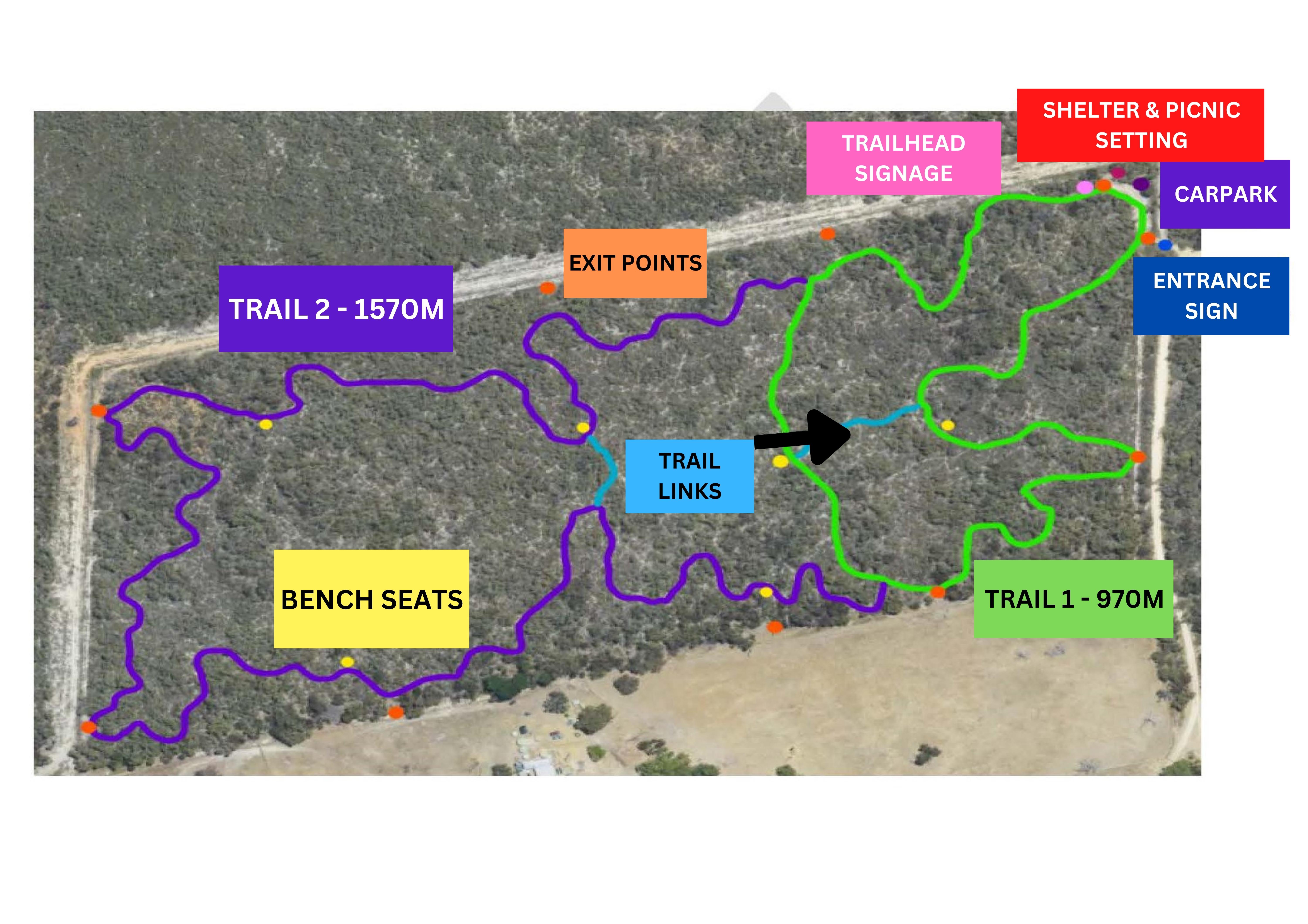 Loechel Park map and ideas