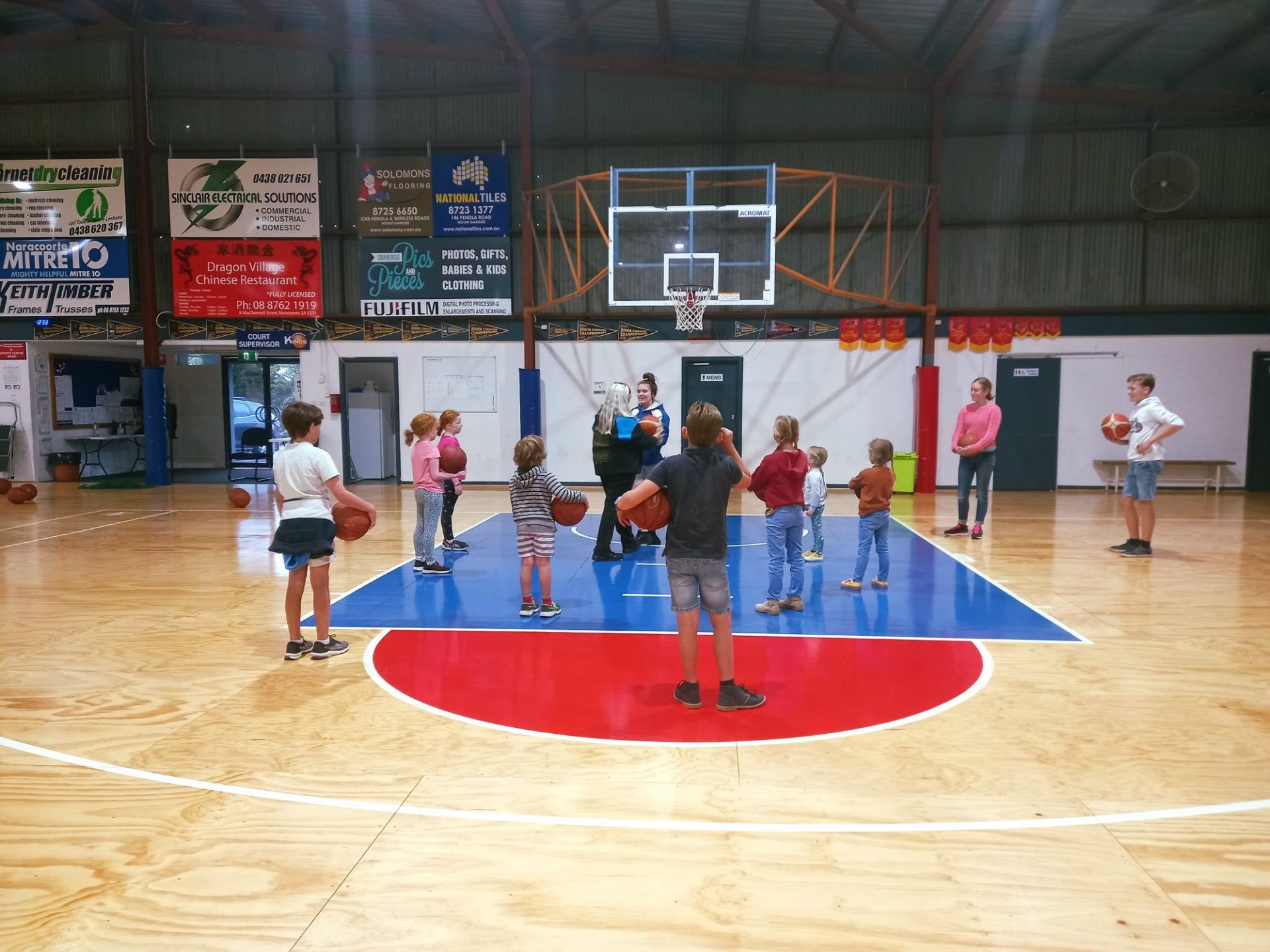 School Holiday Come and Try basketball