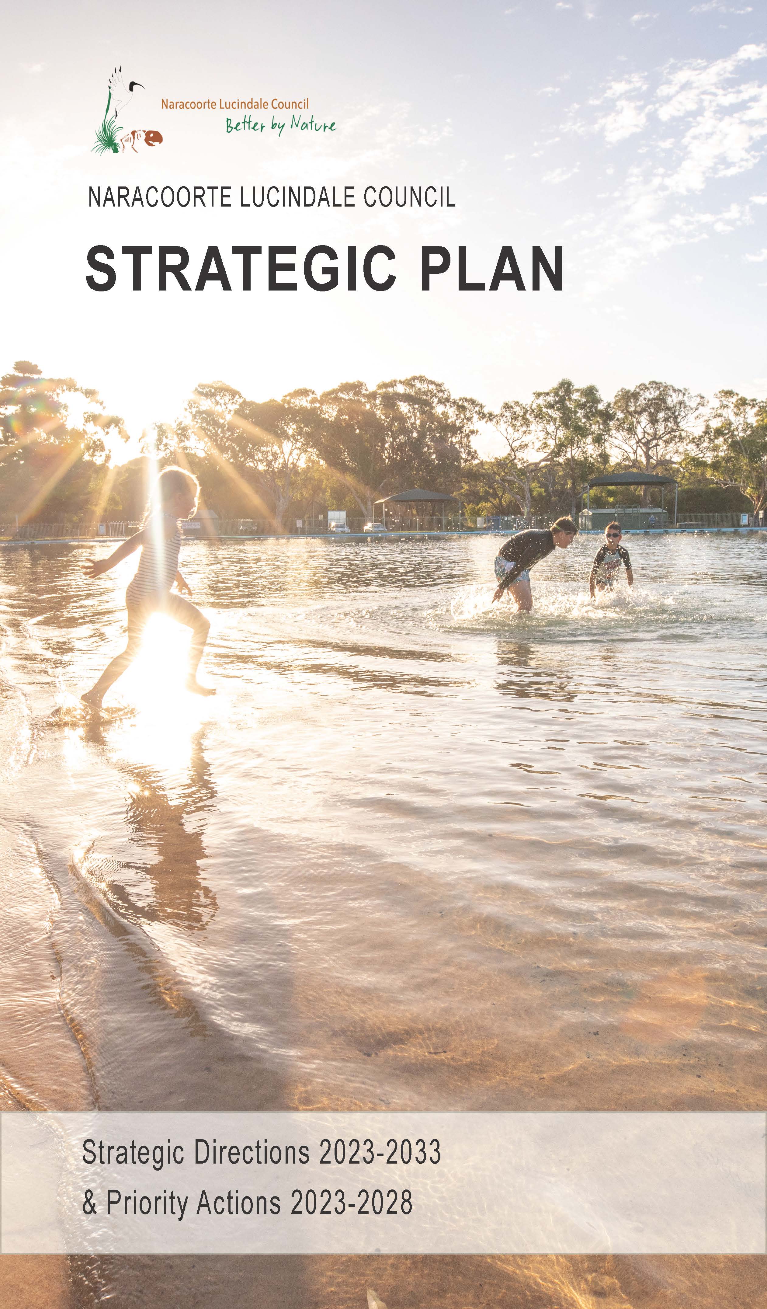 Front cover of new Strat Plan